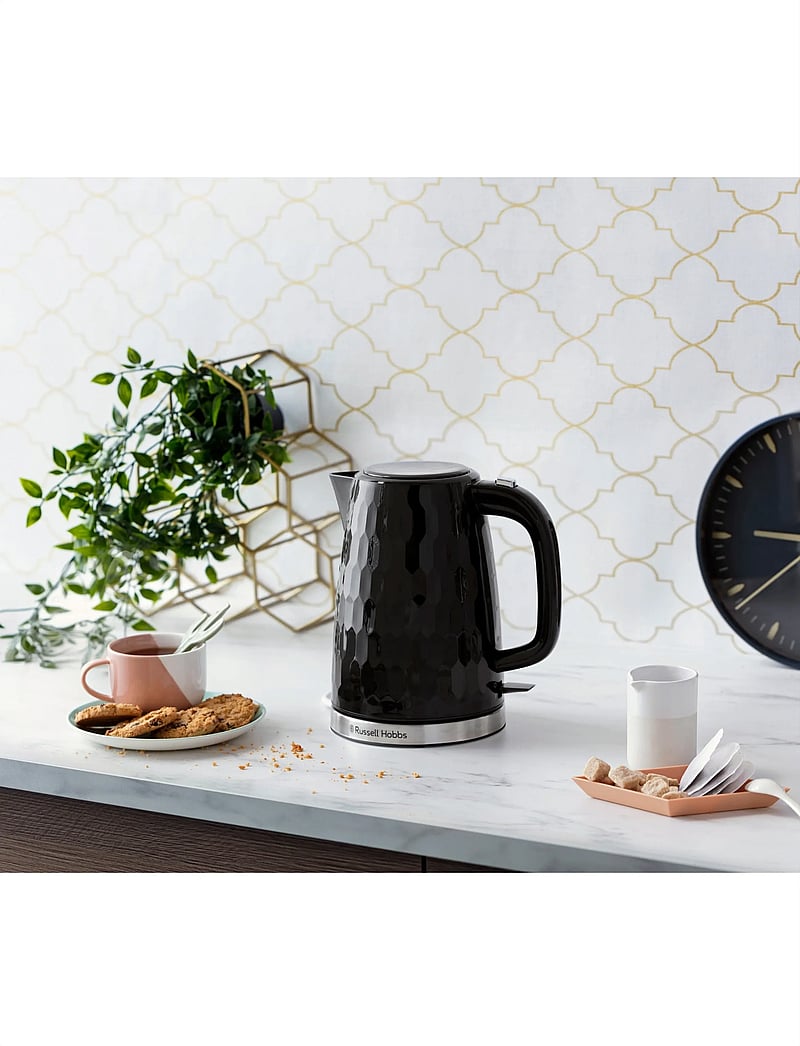 Russell Hobbs - Honeycomb Kettle Black - veekeetjad ja -keedukannud - black - 3