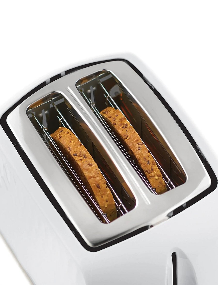 Russell Hobbs - Honeycomb 2S Toaster White - toaster - white - 4