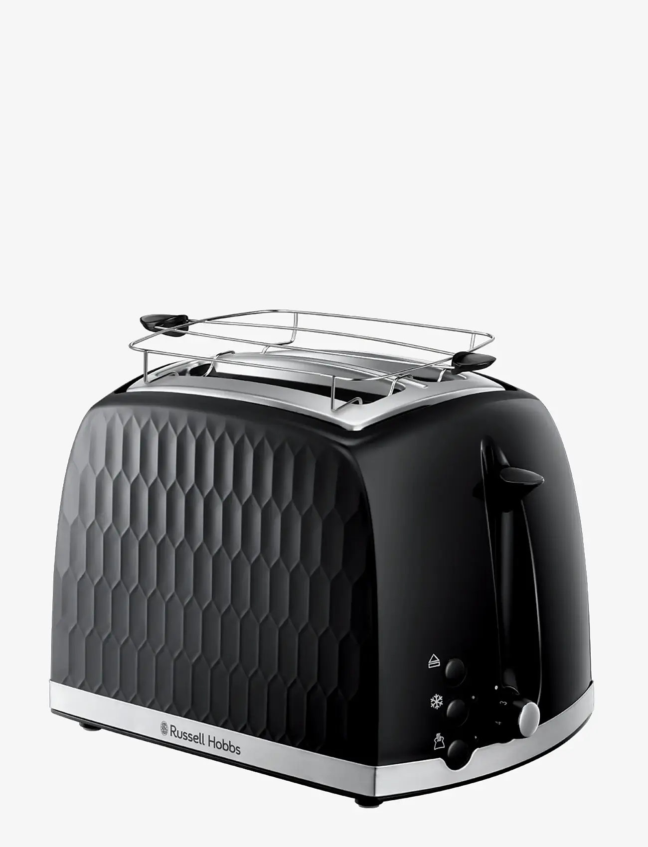 Russell Hobbs - Honeycomb 2S Toaster Black - toaster - black - 1