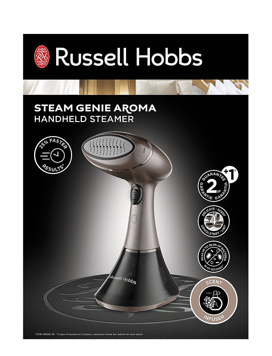Russell Hobbs - Steam Genie Aroma Handheld Steamer - tekstiilihooldus - copper - 1