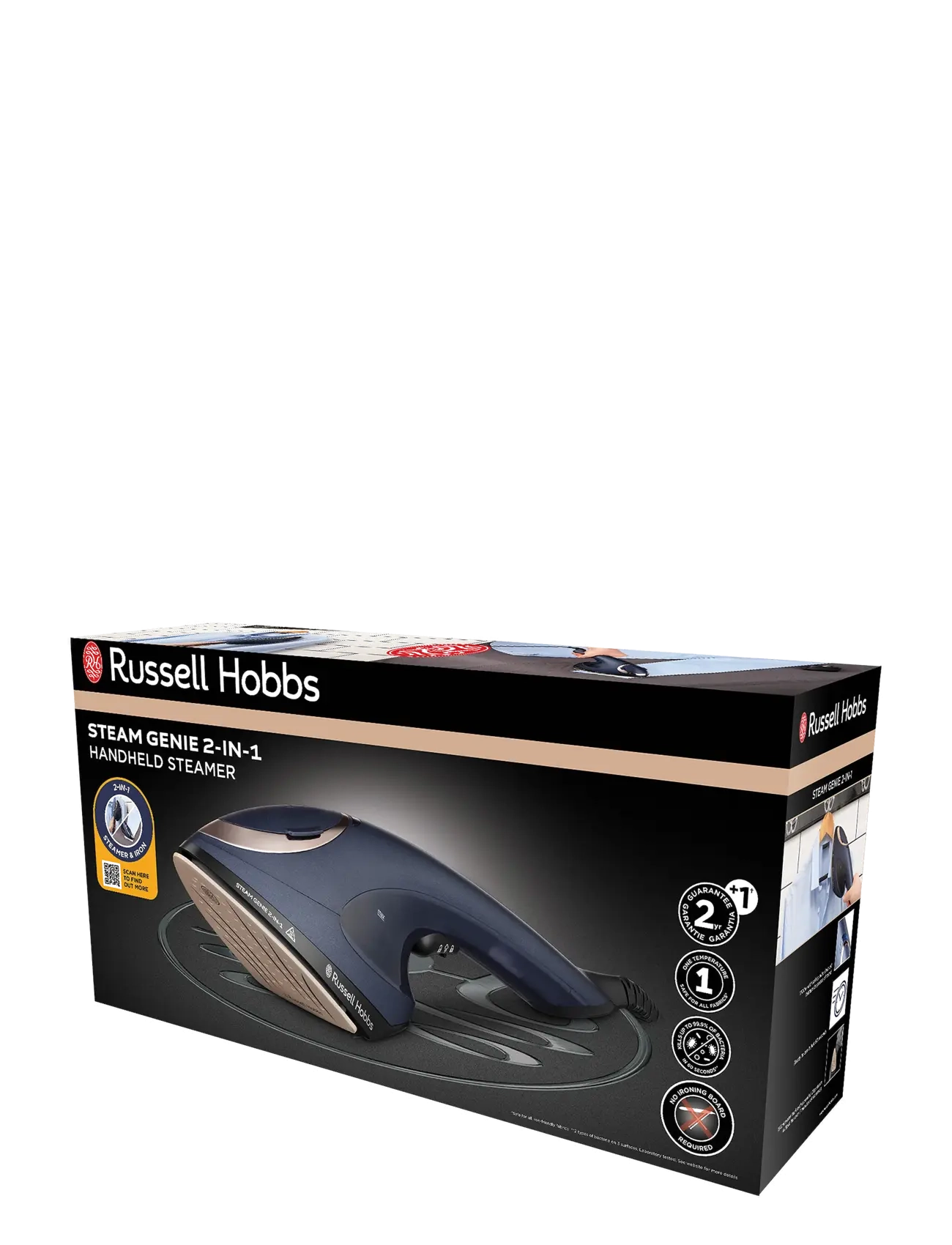 Russell Hobbs - Steam Genie 2in1 - dampstrygejern - blue-copper - 4
