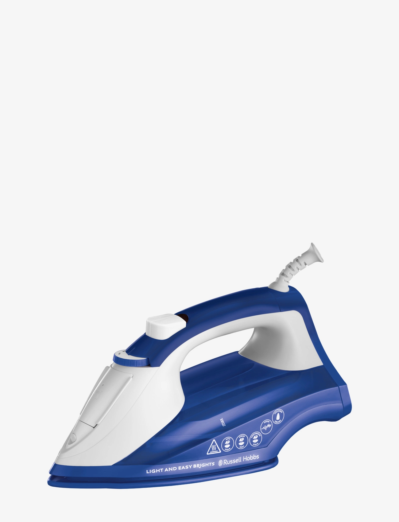 Russell Hobbs Light & Easy Brights Iron, Vasketøj, Blå, Str: ONE SIZE