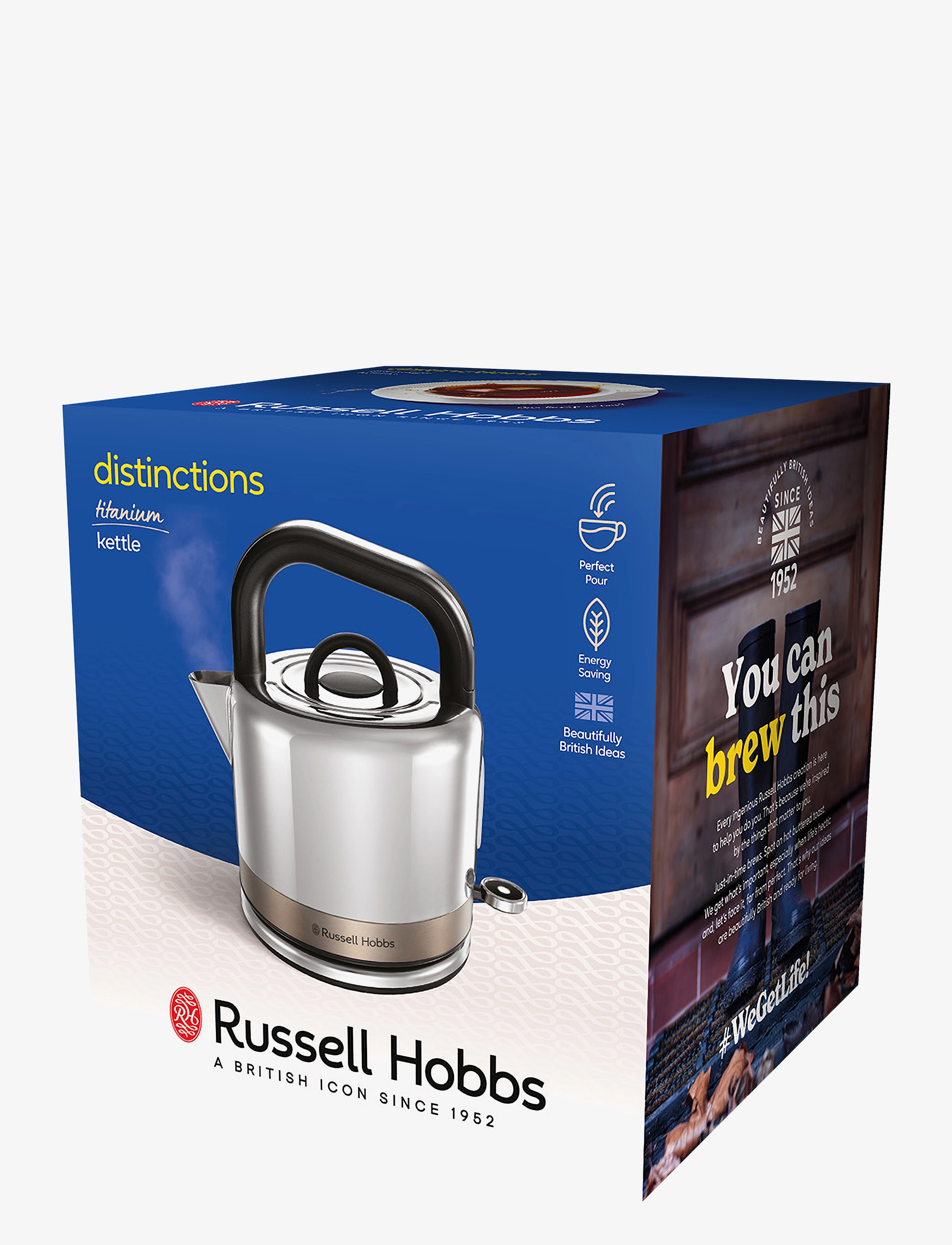 Russell Hobbs - Distinctions Kettle - vedenkeittimet - silver - 3
