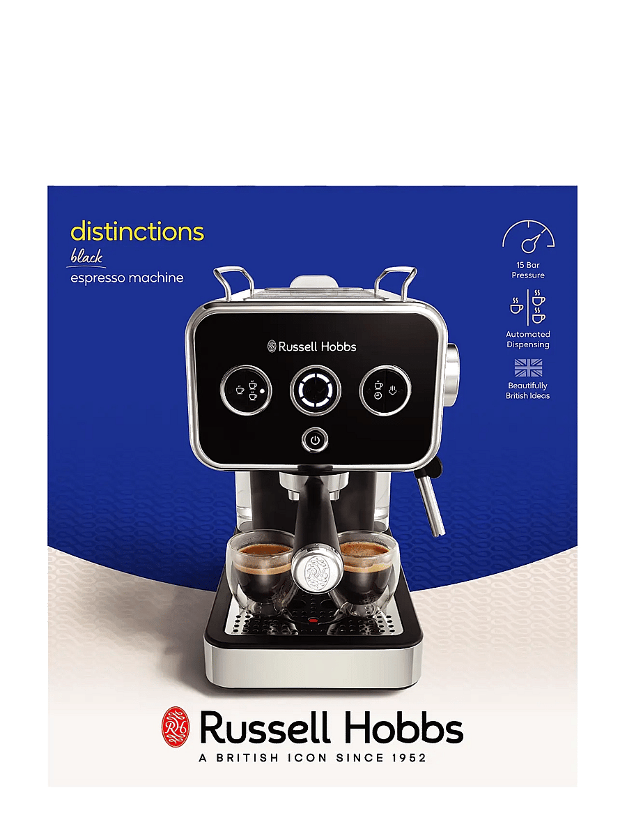 Russell Hobbs - Distinctions Espresso Machine - espressomasinad - black - 4