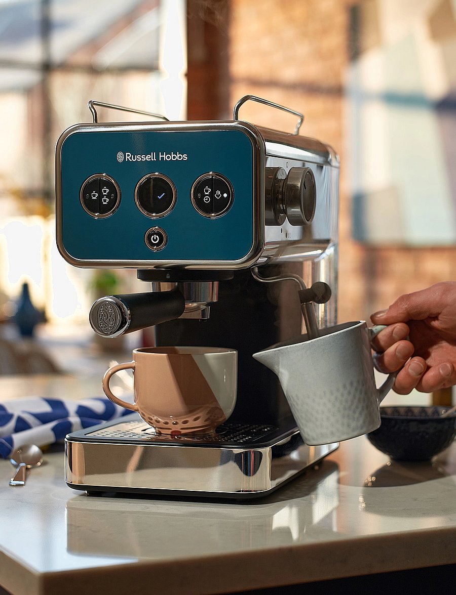 Russell Hobbs - Distinctions Espresso Machine - blue - 3