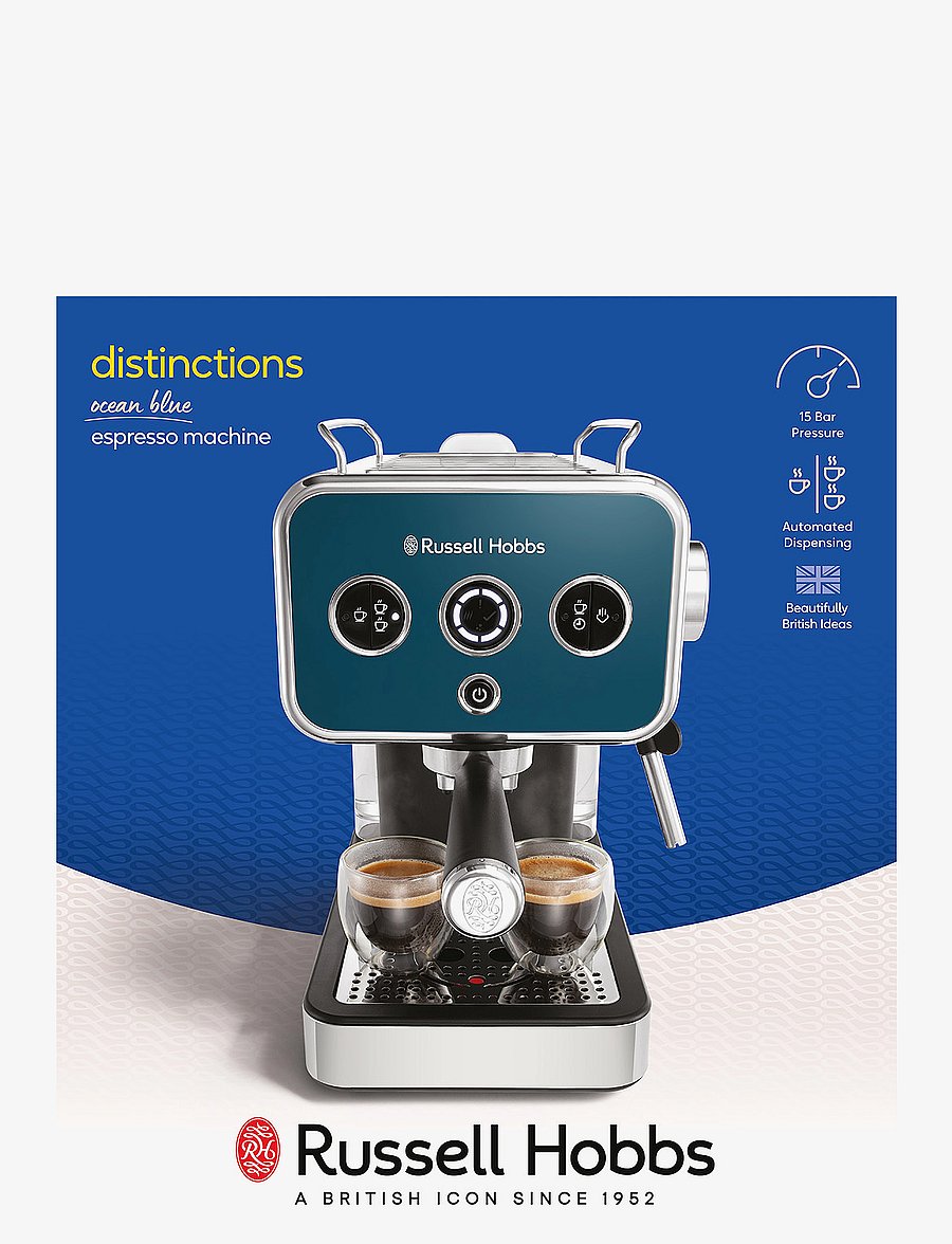 Russell Hobbs - Distinctions Espresso Machine - blue - 4