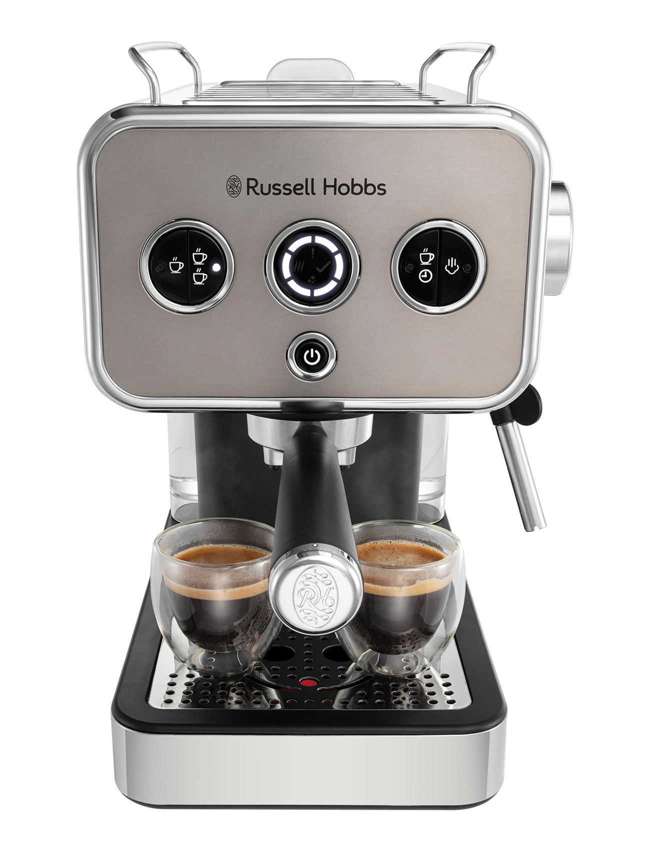 RUSSELL HOBBS Distinctions Espresso Machine 1350W Silber - 15 BAR - Unisex
