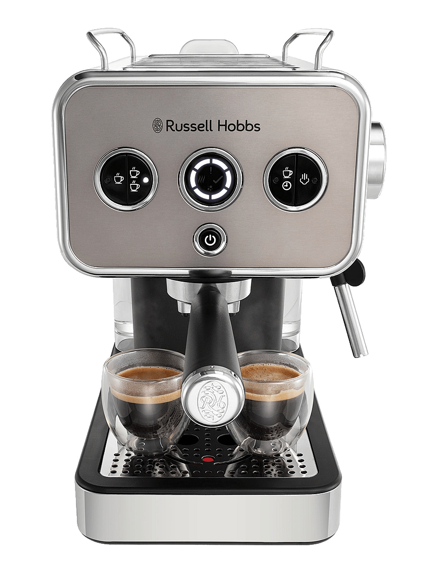 Russell Hobbs - Distinctions Espresso Machine 1350W - espresso- & kohvimasinad - silver - 0