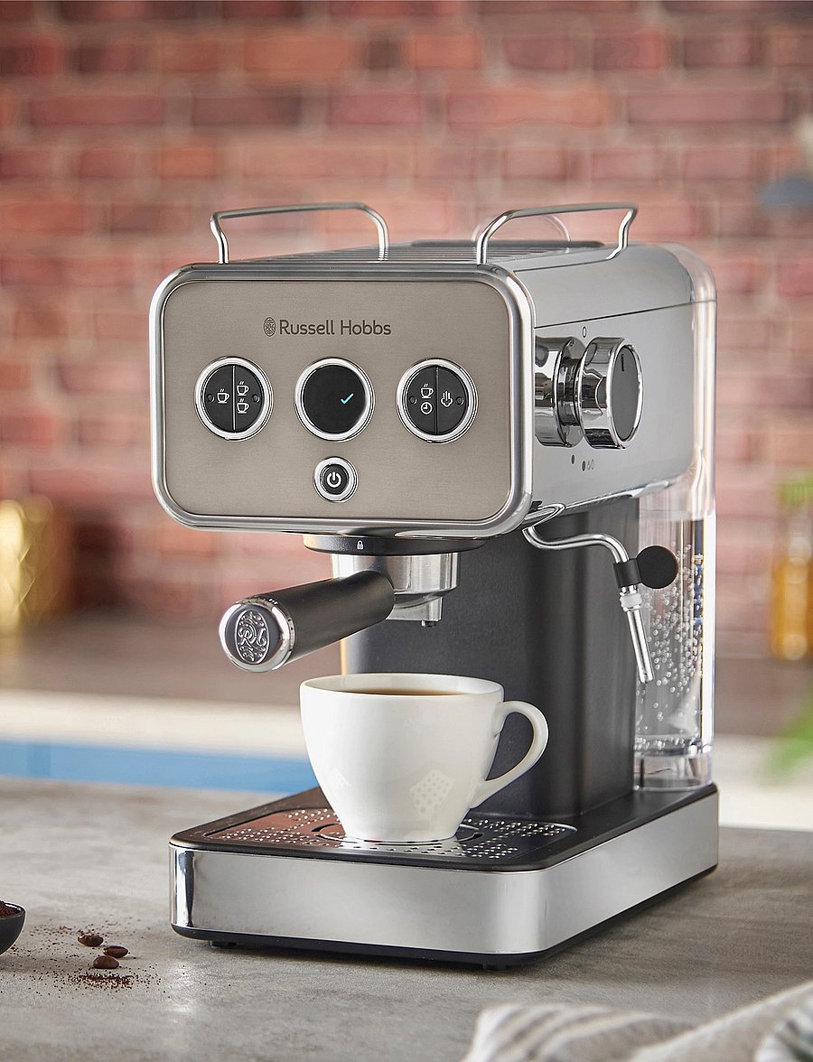 Russell Hobbs - Distinctions Espresso Machine 1350W - espressomasinad - silver - 5