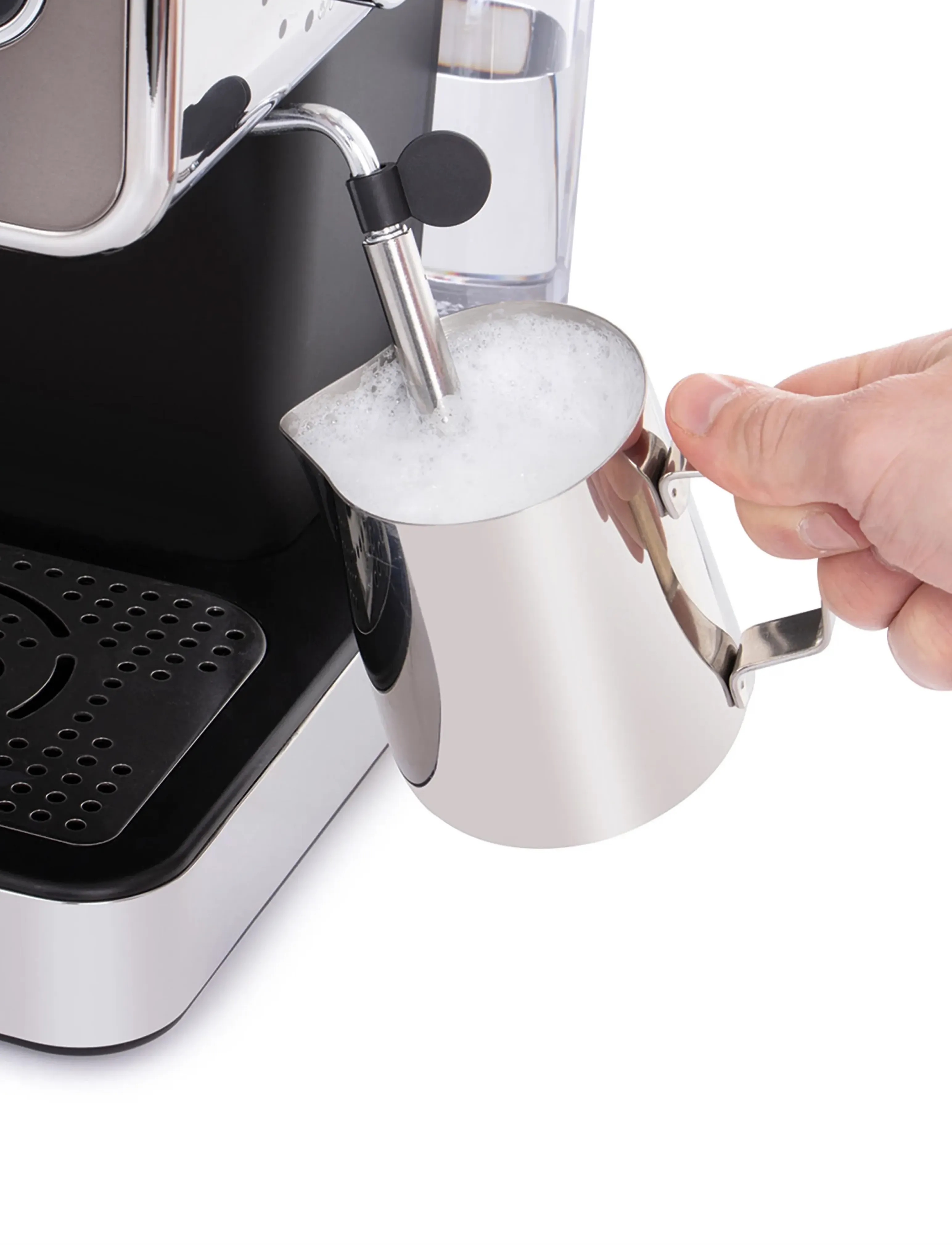 Russell Hobbs - Distinctions Espresso Machine 1350W - espresso- & kaffemaskiner - silver - 4