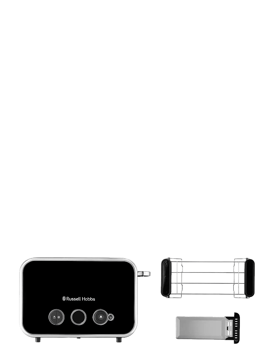 Russell Hobbs - Distinctions Toaster 1600W - rösterid - black - 1