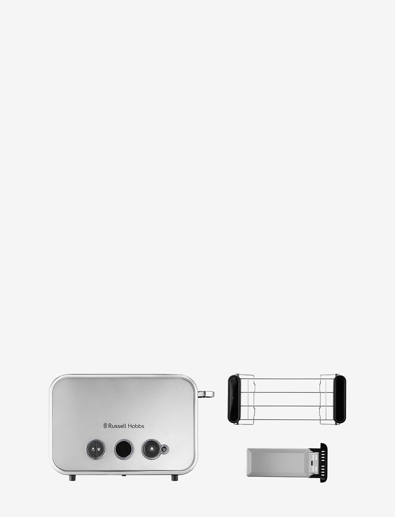 Russell Hobbs - Distinctions Toaster 1600W - brødrister - silver - 1