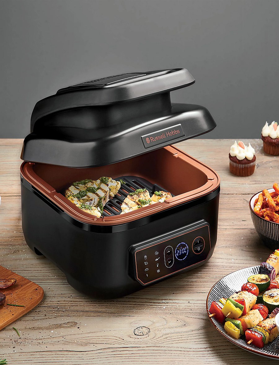 Russell Hobbs - Satisfry Air & Grill Multicooker - sünnipäevakingitused - black - 4