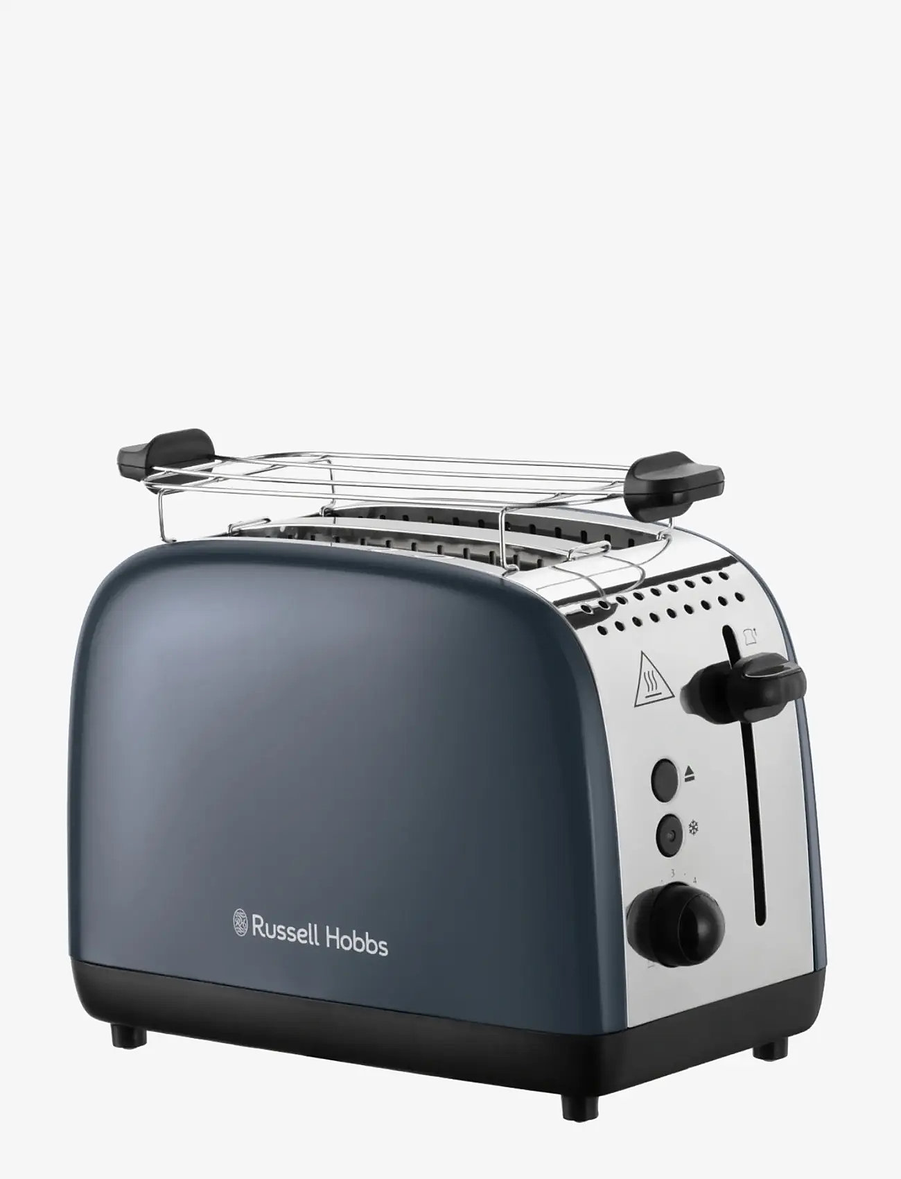 Russell Hobbs - Colours Plus 2S Toaster GRY - rösterid - grey - 0