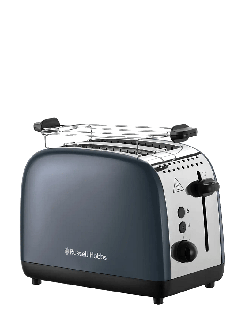 Russell Hobbs - Colours Plus 2S Toaster GRY - rösterid - grey - 0