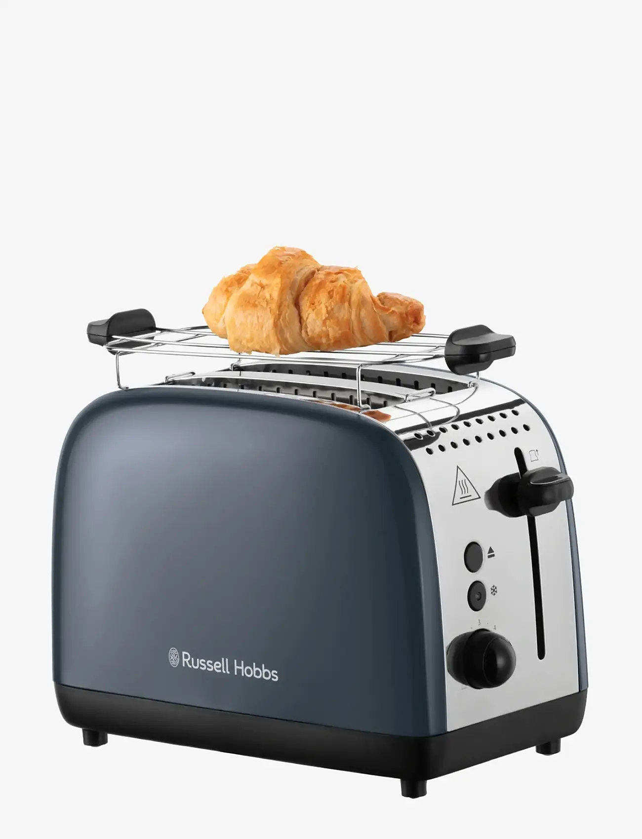 Russell Hobbs - Colours Plus 2S Toaster GRY - rösterid - grey - 1