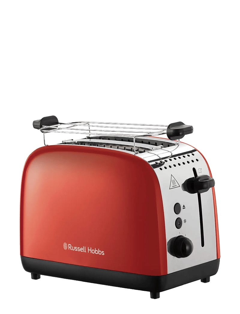 Russell Hobbs - Colours Plus 2S Toaster RED - rösterid - red - 0