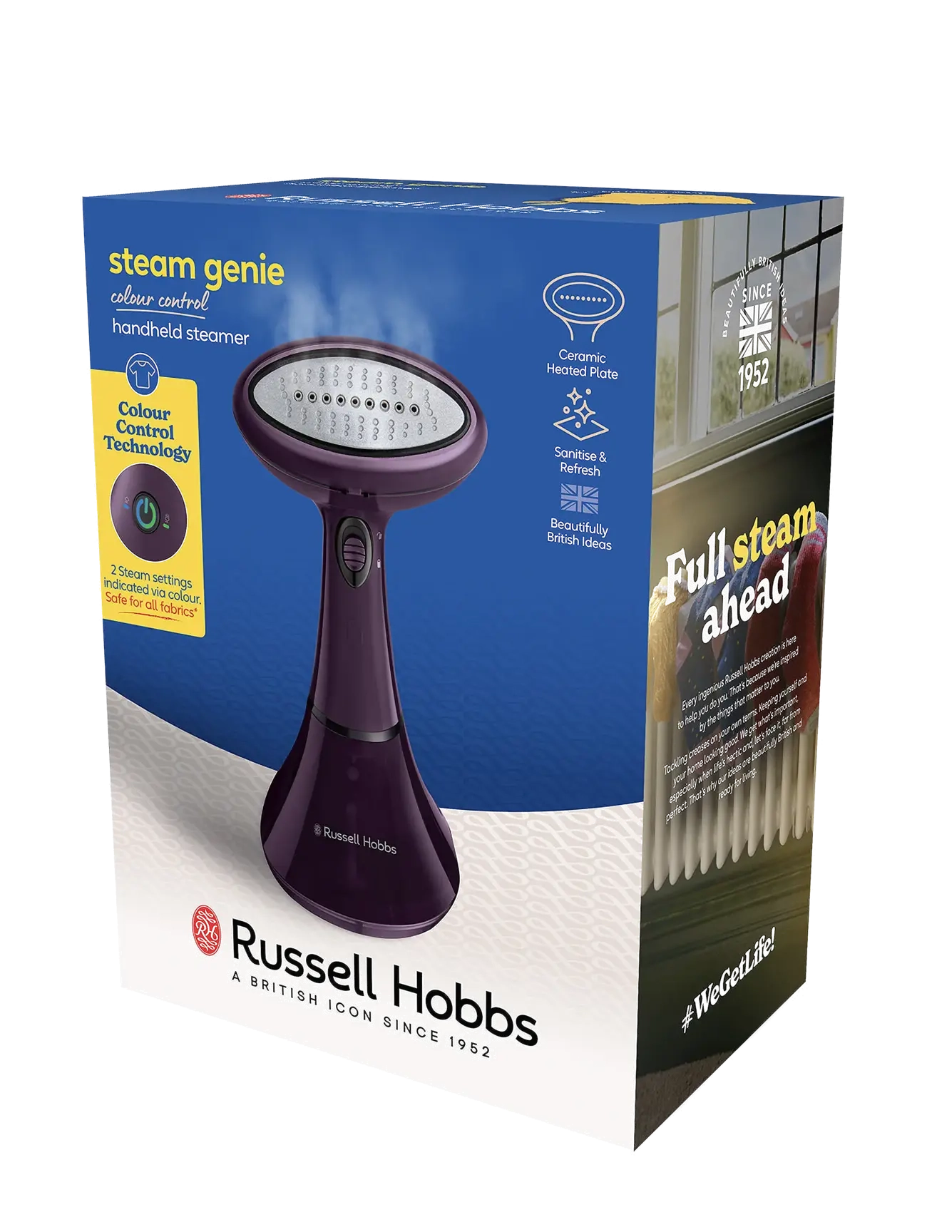 Russell Hobbs - Steam Genie Colour Control - höyrystimet - purple - 5