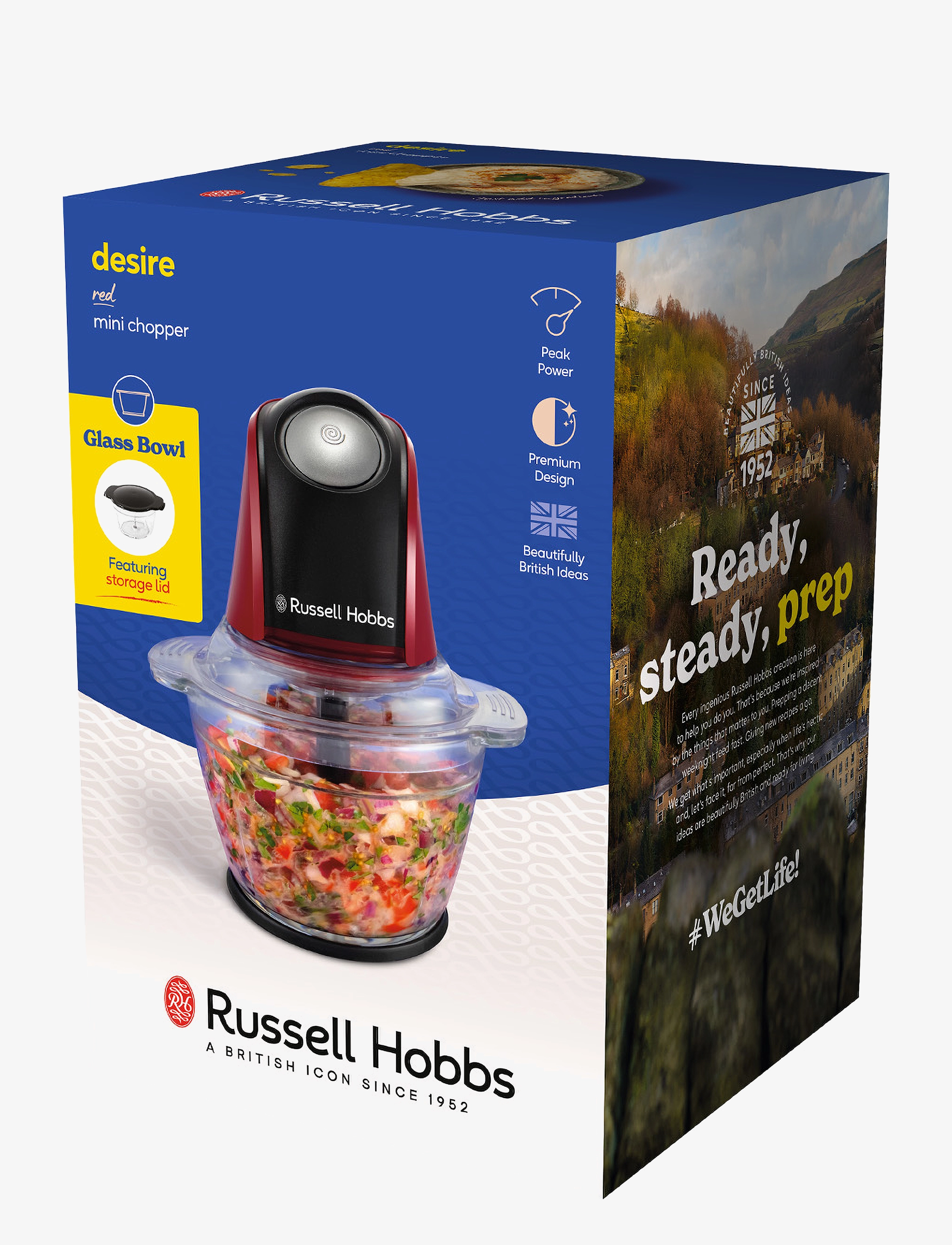 Russell Hobbs - Mini Chopper - laveste priser - black - 4