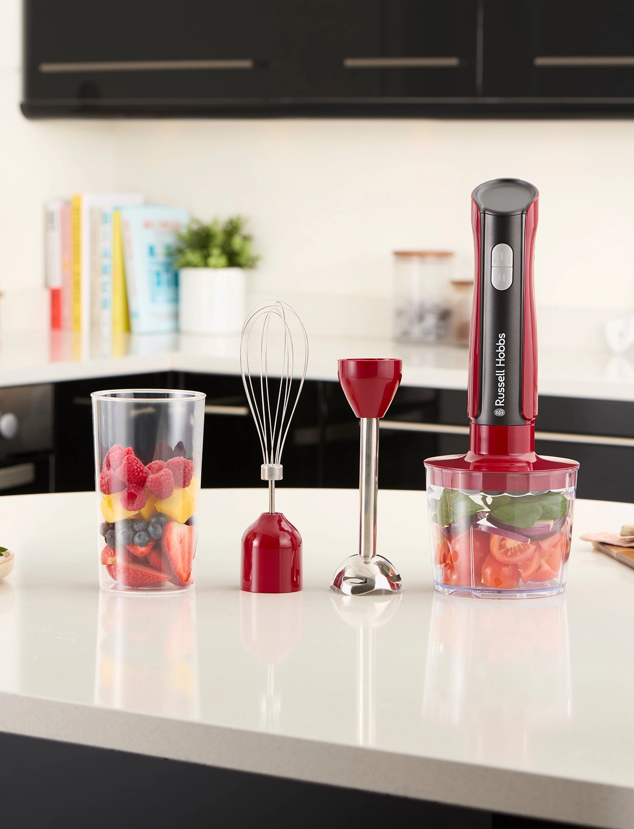 Russell Hobbs - Desire 3 in 1 Hand Blender - red - 2