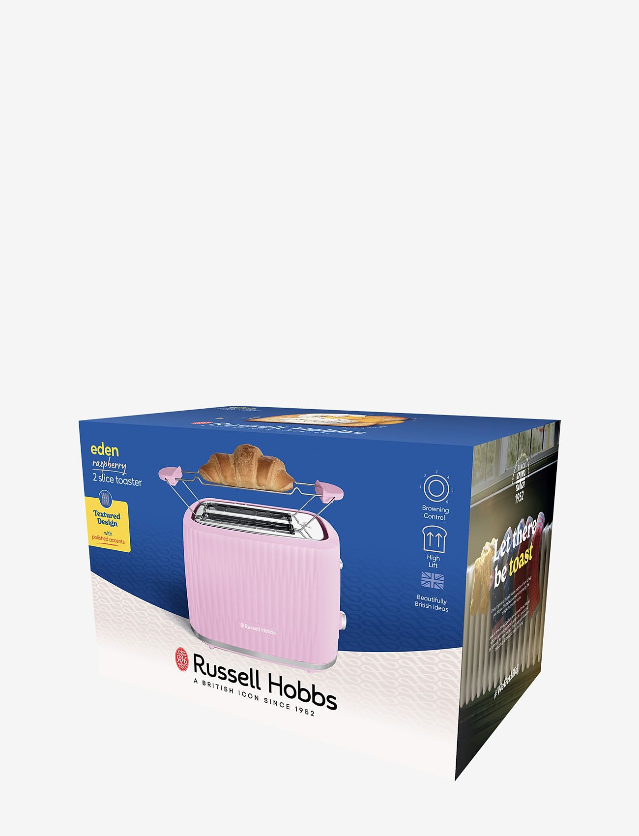 Russell Hobbs - Eden Toaster - leivänpaahtimet - raspberry - 3