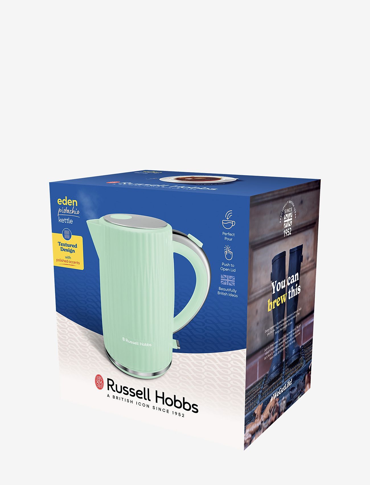 Russell Hobbs - Eden Kettle - køb efter pris - pistachio - 4