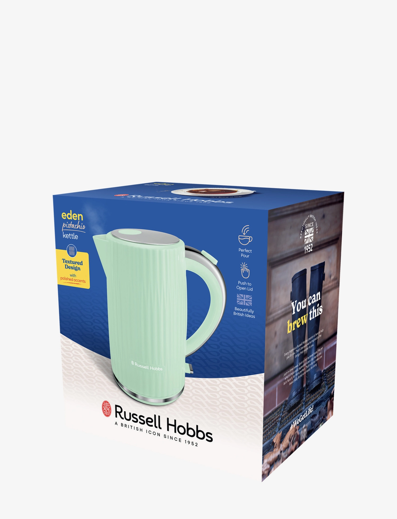 Russell Hobbs - Eden Kettle - veekeetjad ja -keedukannud - pistachio - 4
