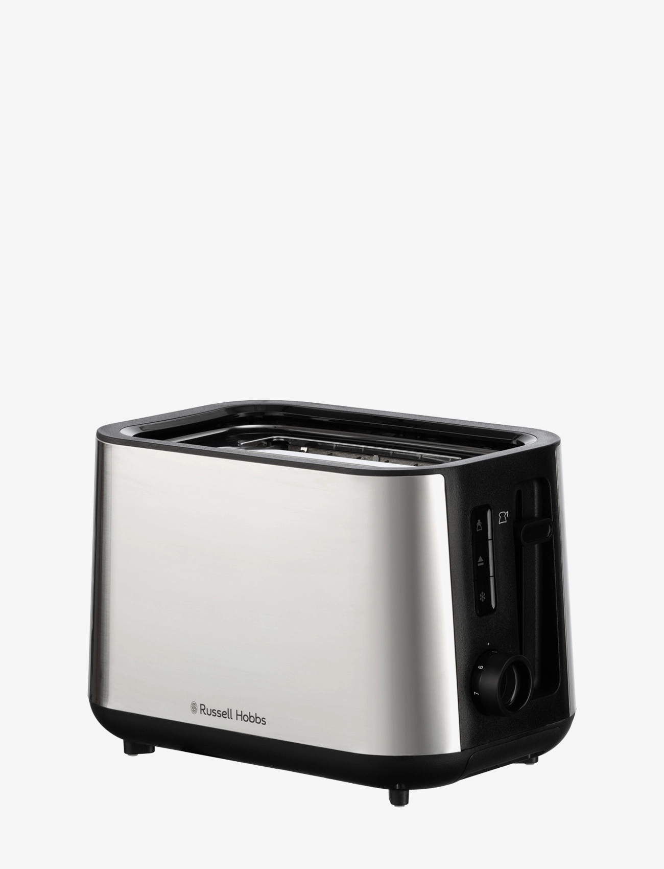 Russell Hobbs Heaton Brushed Toaster, Brødrister, Sølv, Str: 2 S