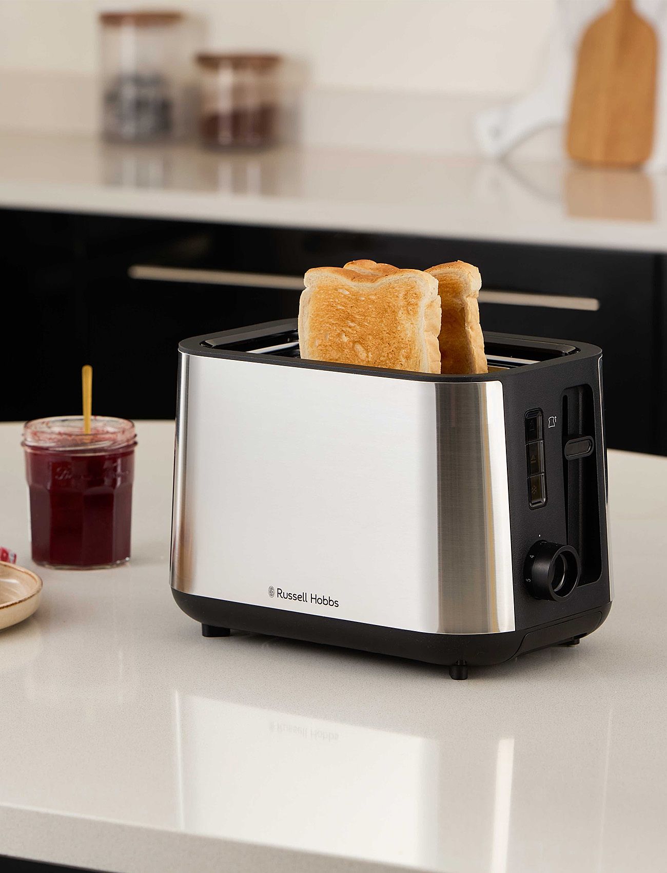 Russell Hobbs - Heaton Brushed  Toaster - broodroosters - stainless steel - 2