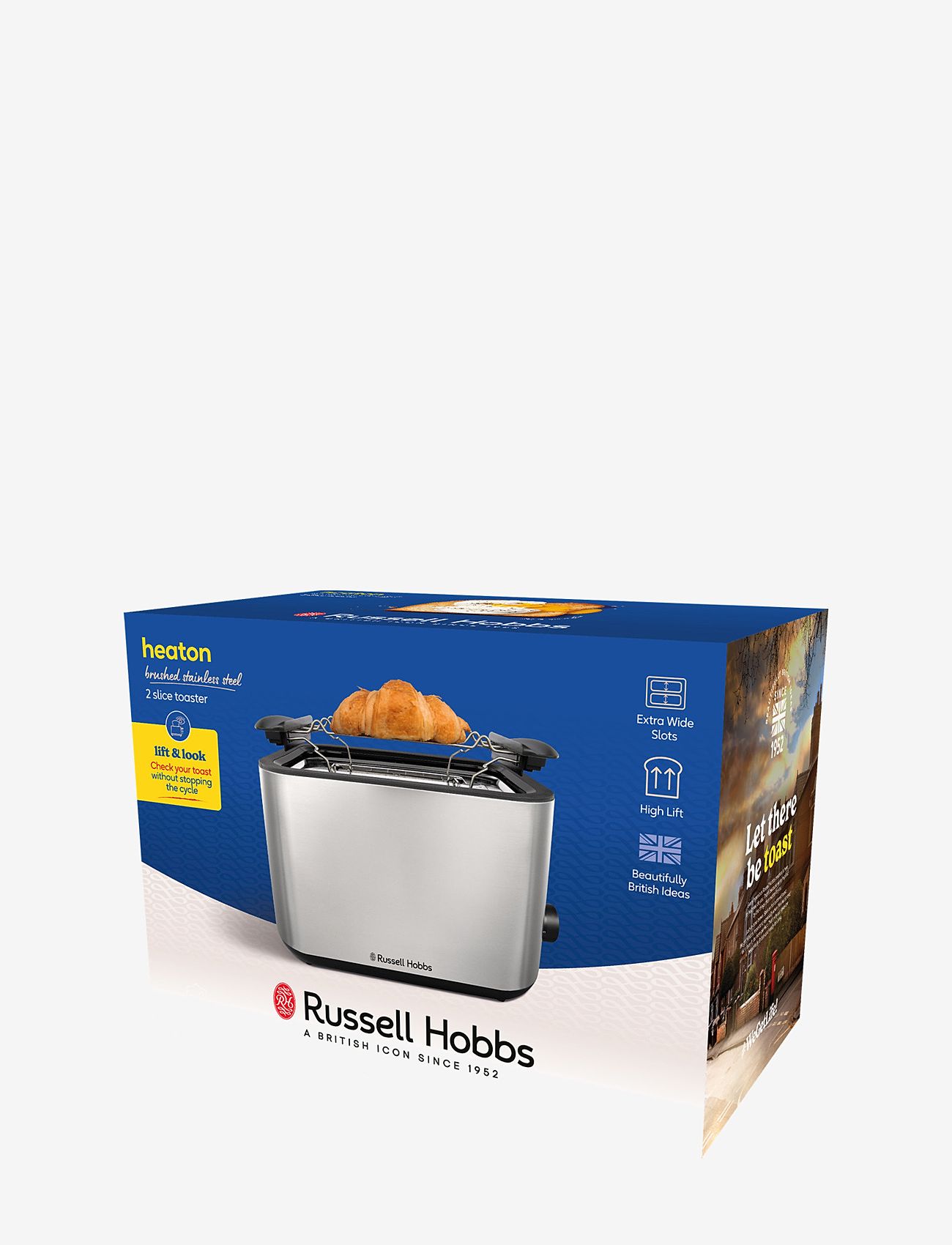Russell Hobbs - Heaton Brushed  Toaster - broodroosters - stainless steel - 3