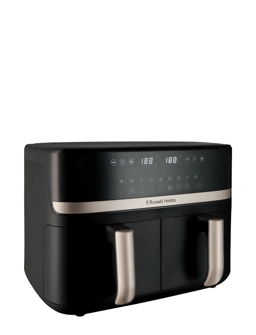 Russell Hobbs - RH Satisfry Dual Basket Air Fry - kuumaõhufritüürid - black - 2