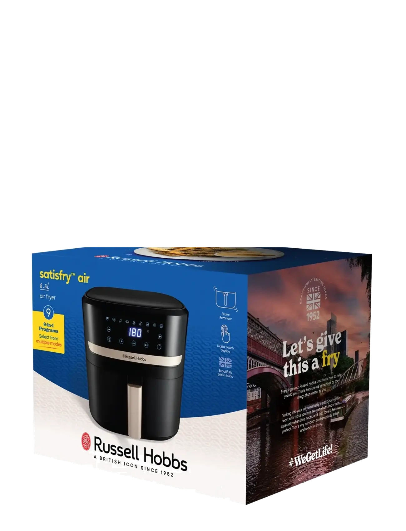 Russell Hobbs - RH Satisfry Air Fryer - sécheurs à air comprimé - black - 4