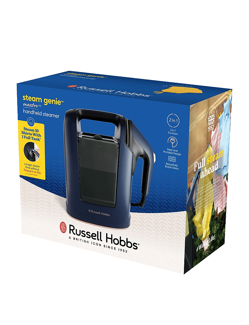 Russell Hobbs - RH Steam Genie Maestro Hh Steam - dampfgarer - navy blue - 3