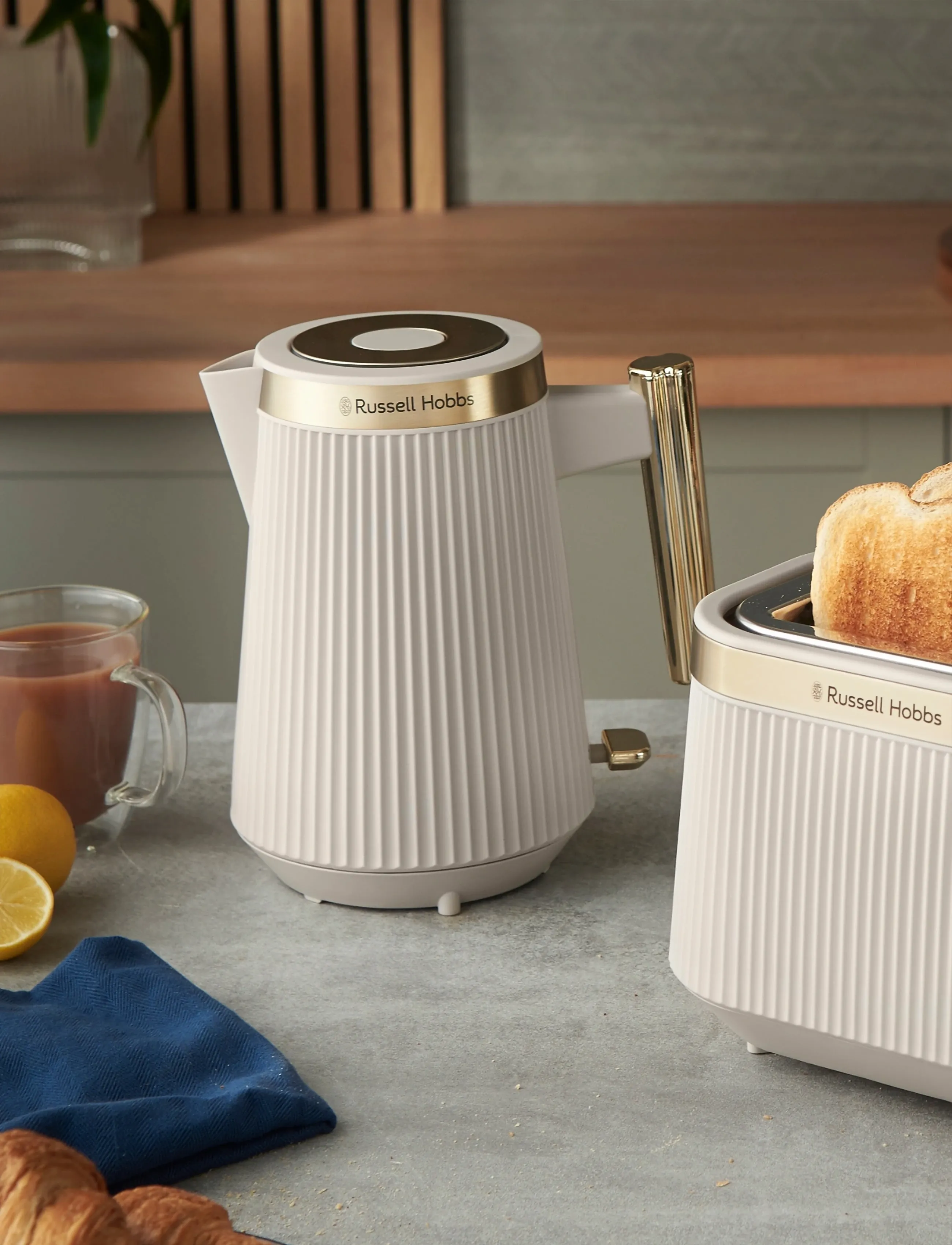 Russell Hobbs - RH Brontë Kettle Stone - kedler & elkedler - stone - 3