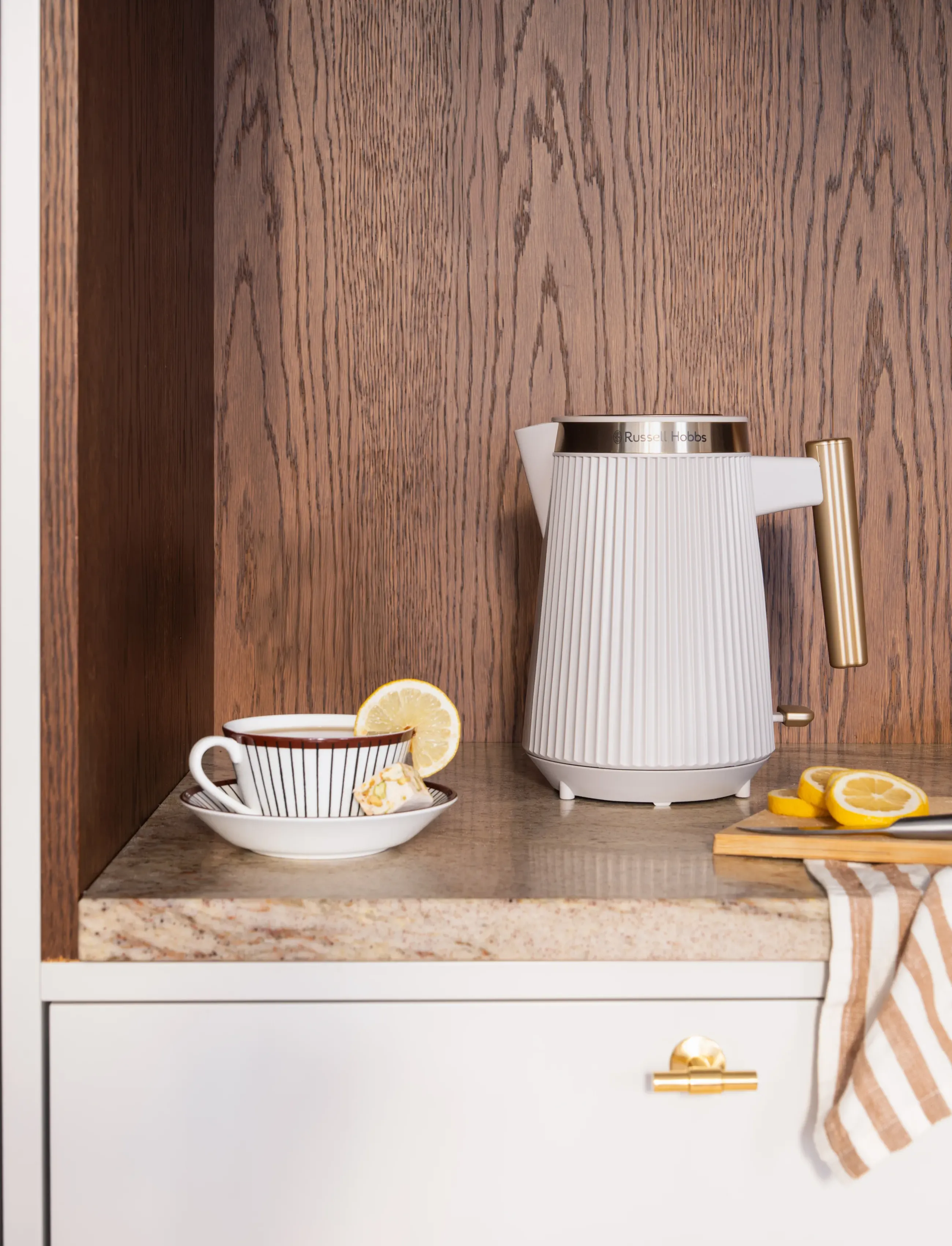 Russell Hobbs - RH Brontë Kettle Stone - kedler & elkedler - stone - 4