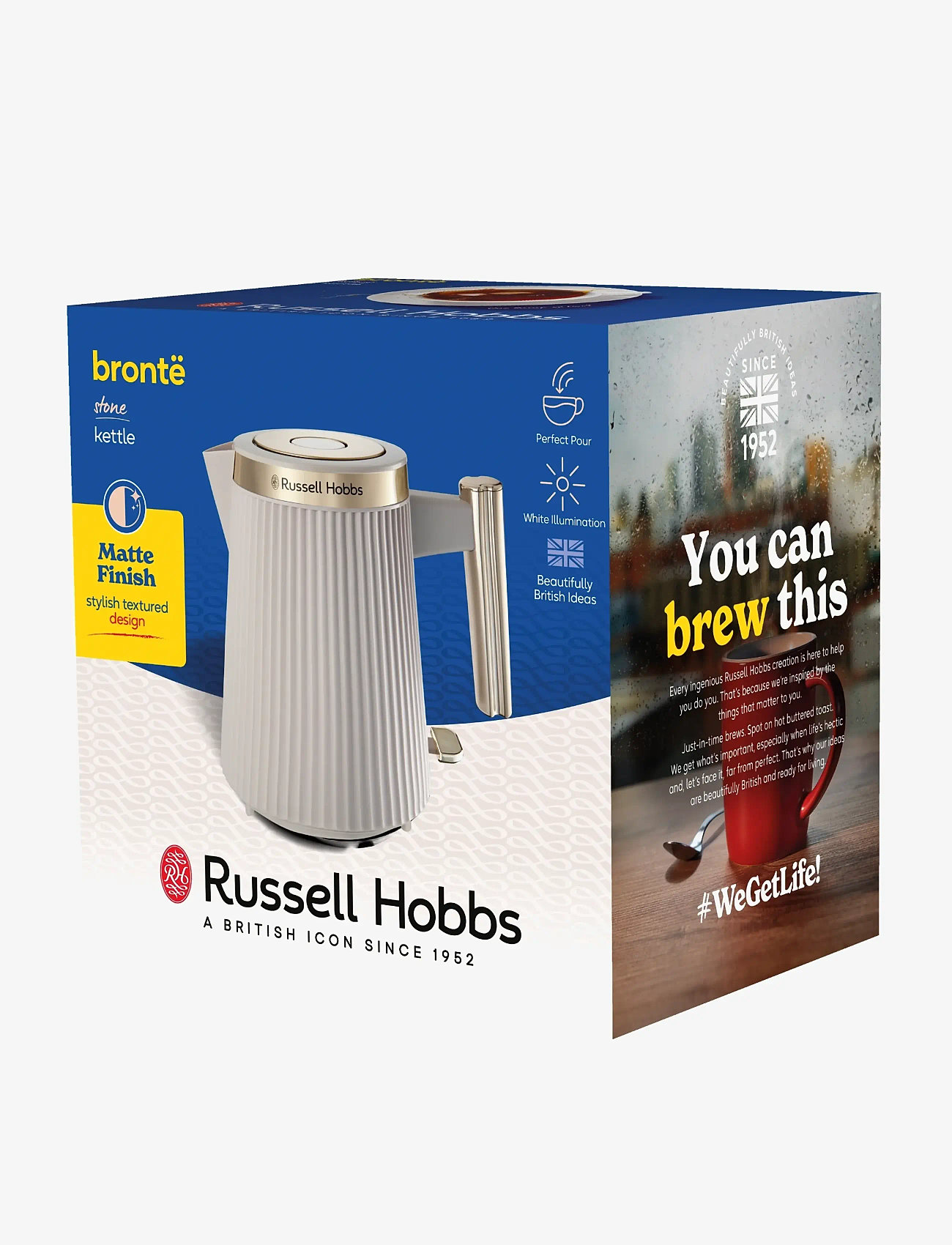 Russell Hobbs - RH Brontë Kettle Stone - veekeetjad ja -keedukannud - stone - 2