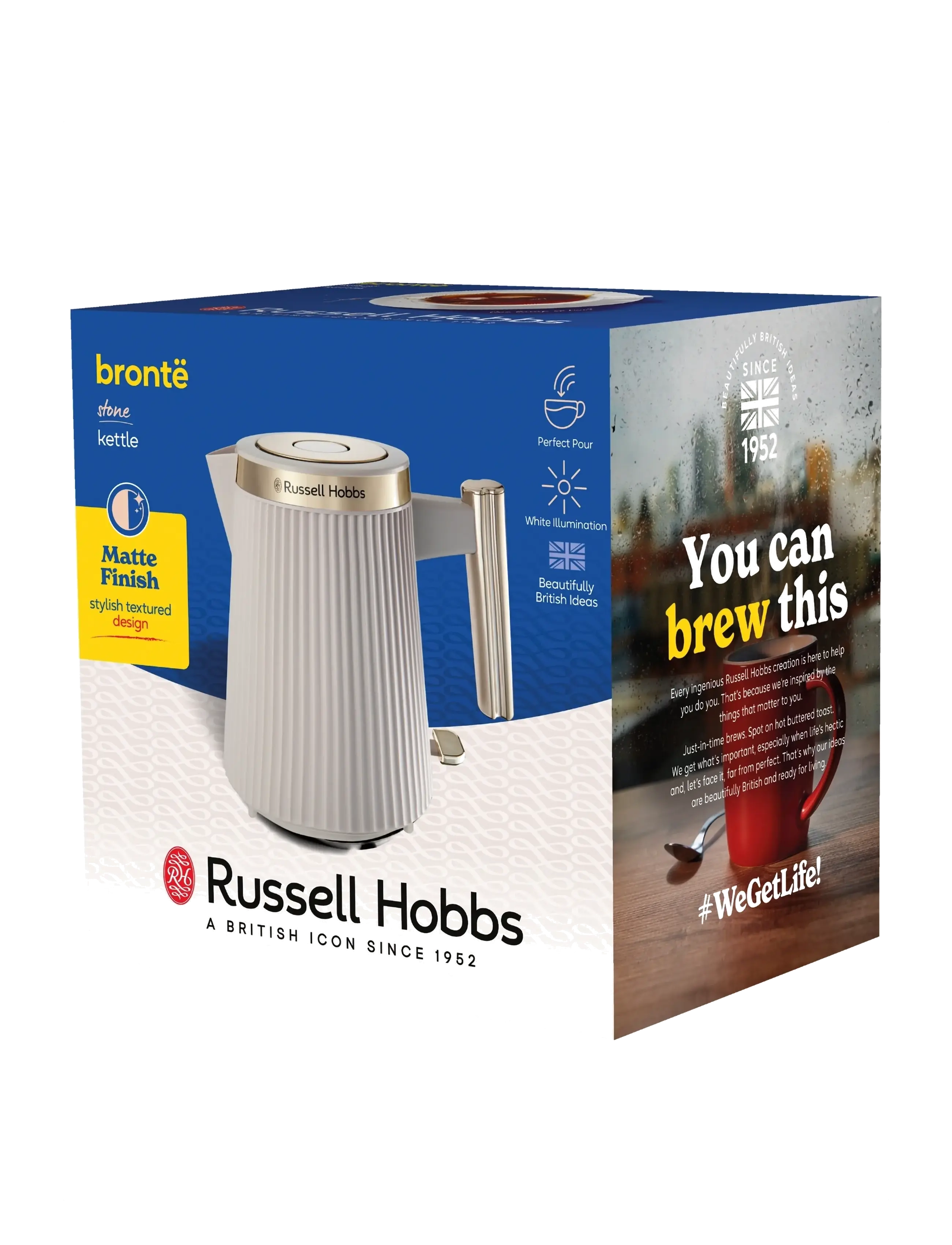 Russell Hobbs - RH Brontë Kettle Stone - kedler & elkedler - stone - 2