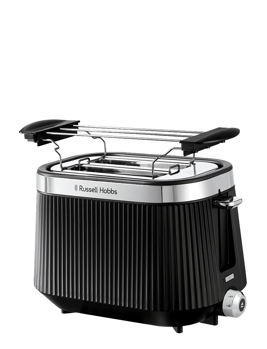 Russell Hobbs - 2S Toaster Black - rösterid - black - 1