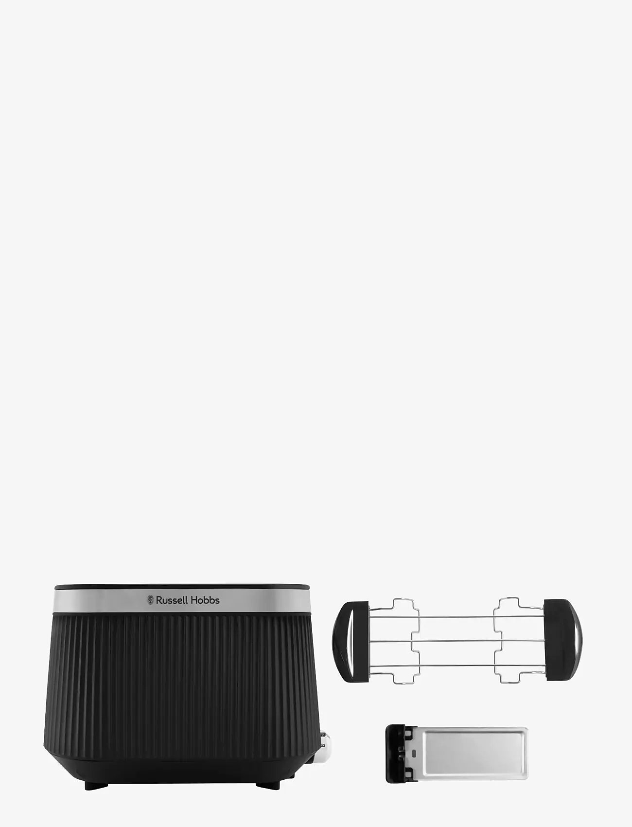 Russell Hobbs - 2S Toaster Black - rösterid - black - 2