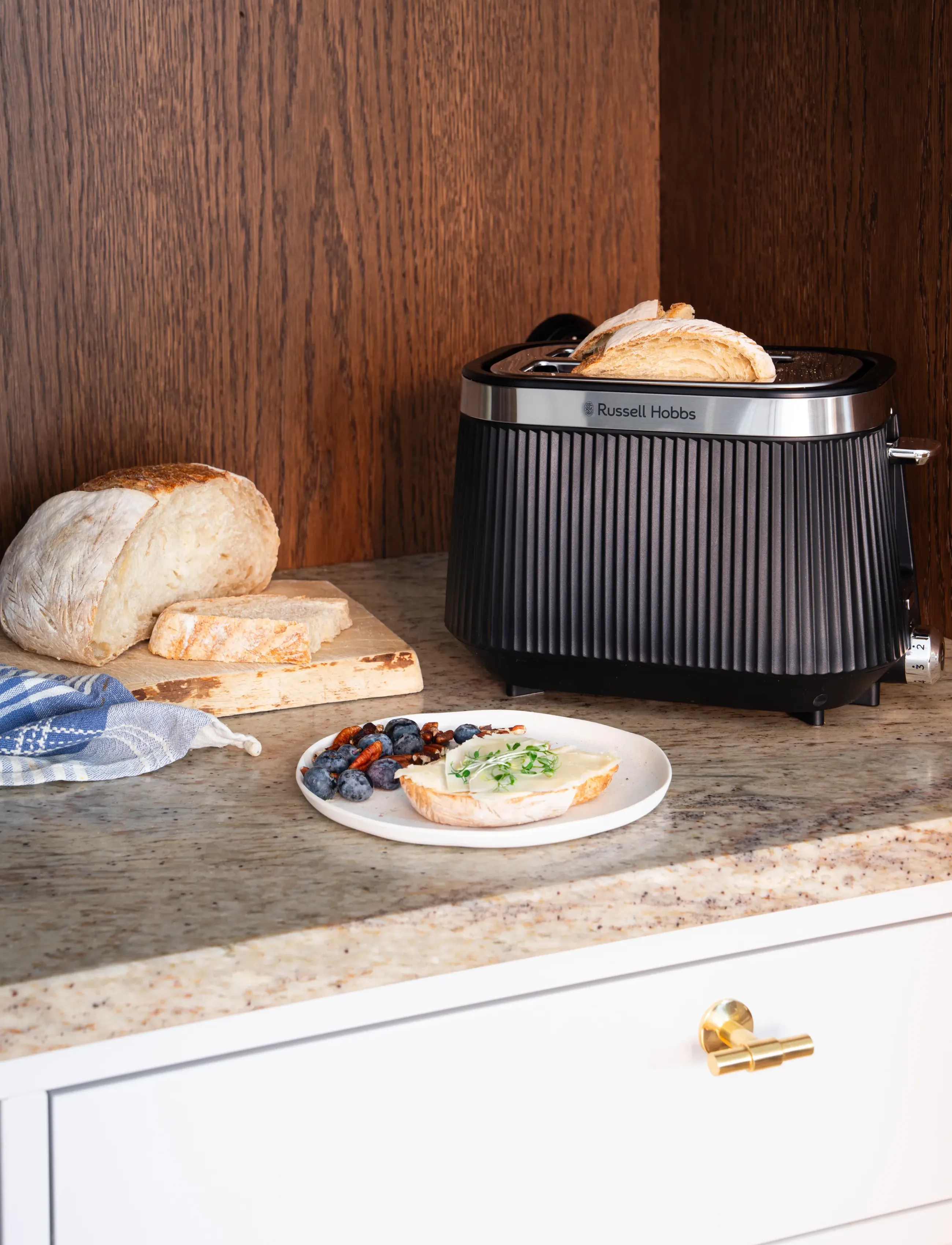Russell Hobbs - 2S Toaster Black - grille-pains - black - 5
