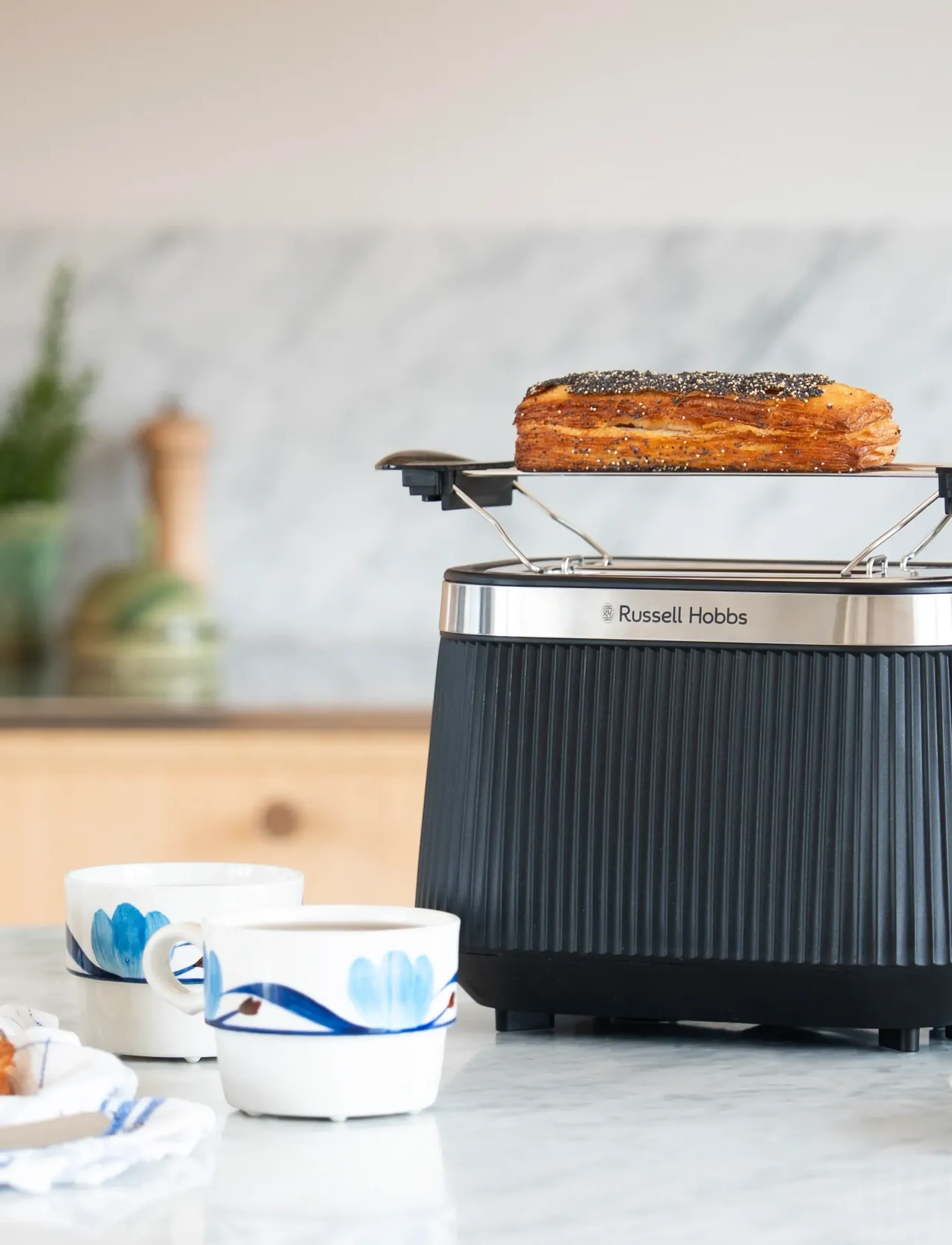 Russell Hobbs - 2S Toaster Black - rösterid - black - 5