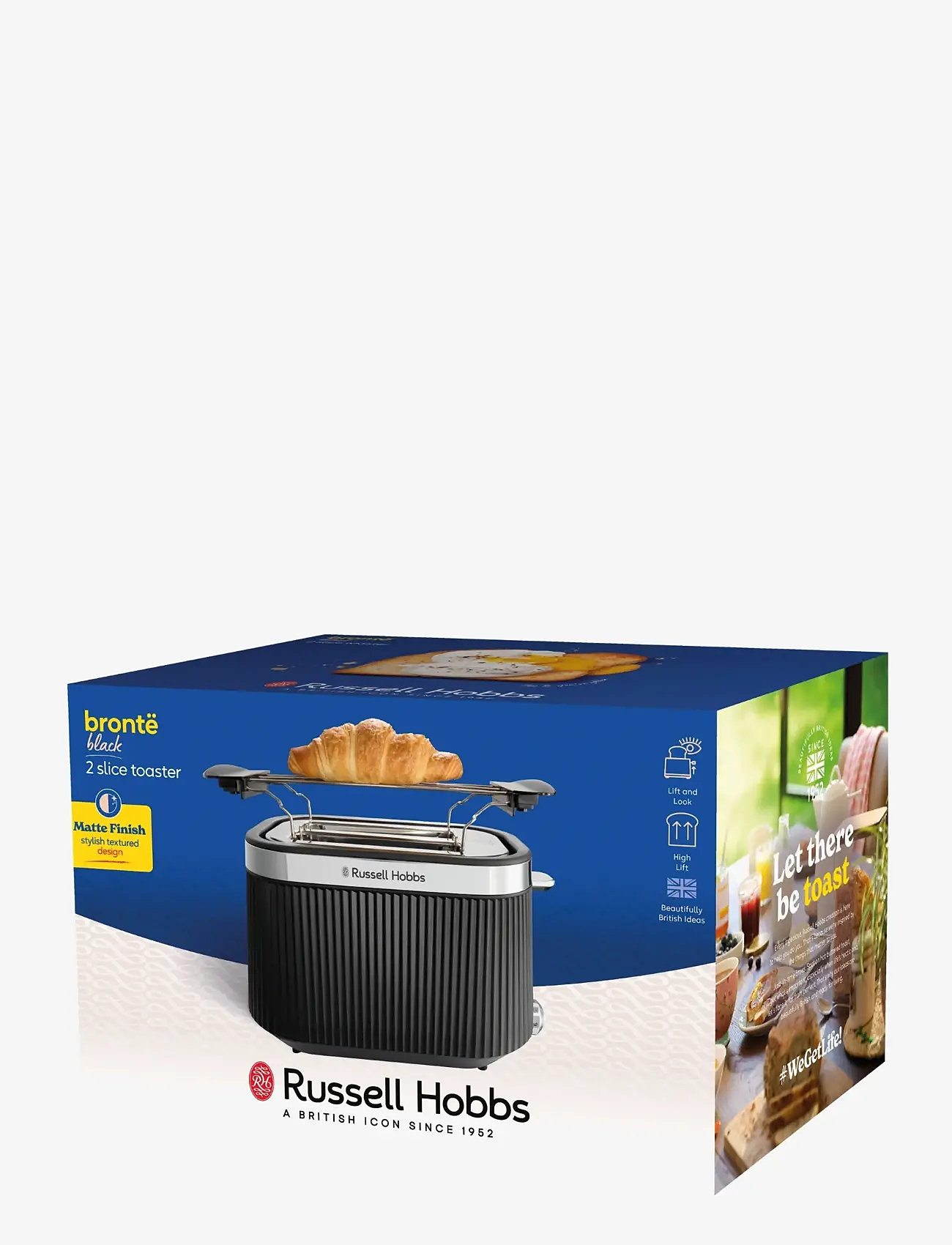 Russell Hobbs - 2S Toaster Black - rösterid - black - 3