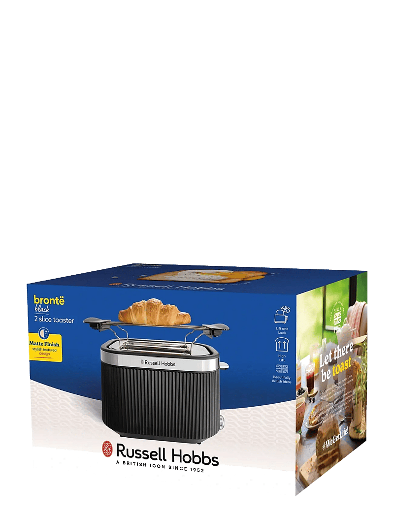 Russell Hobbs - 2S Toaster Black - rösterid - black - 3