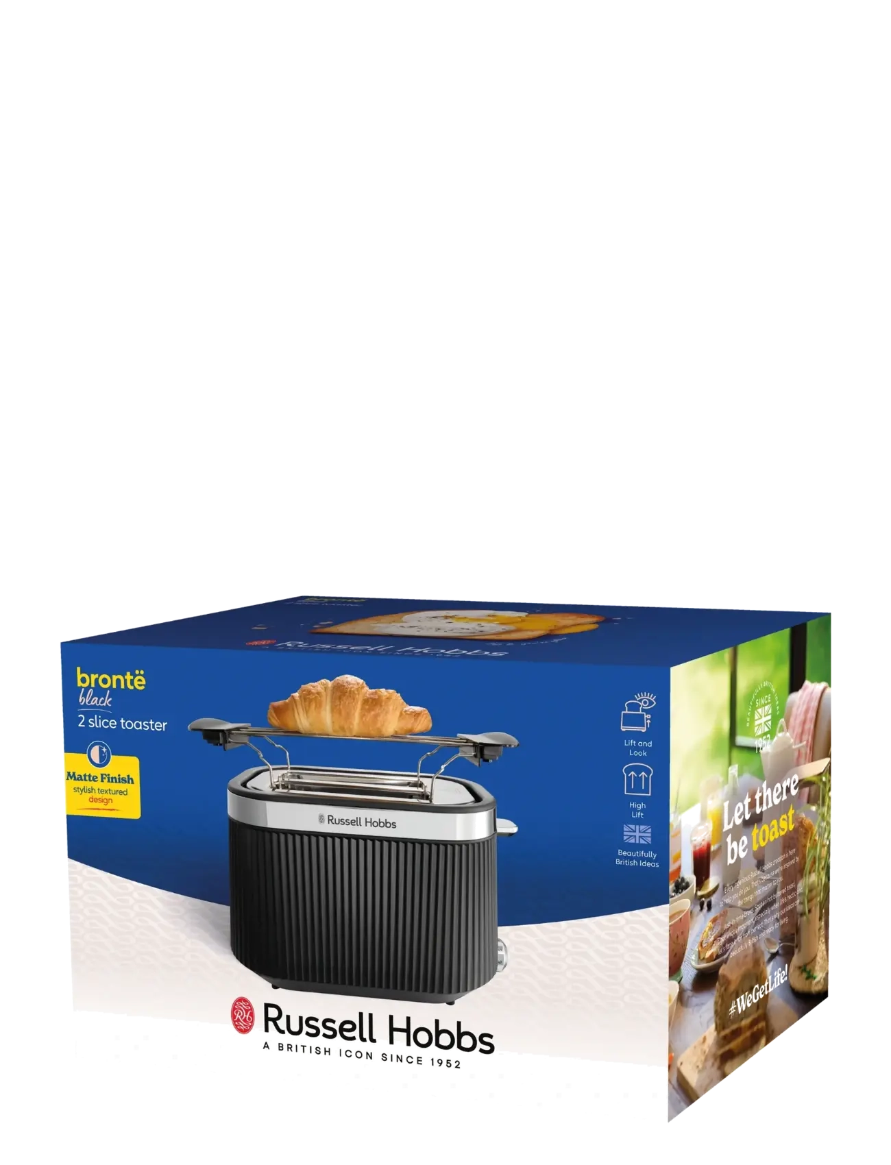 Russell Hobbs - 2S Toaster Black - grille-pains - black - 3