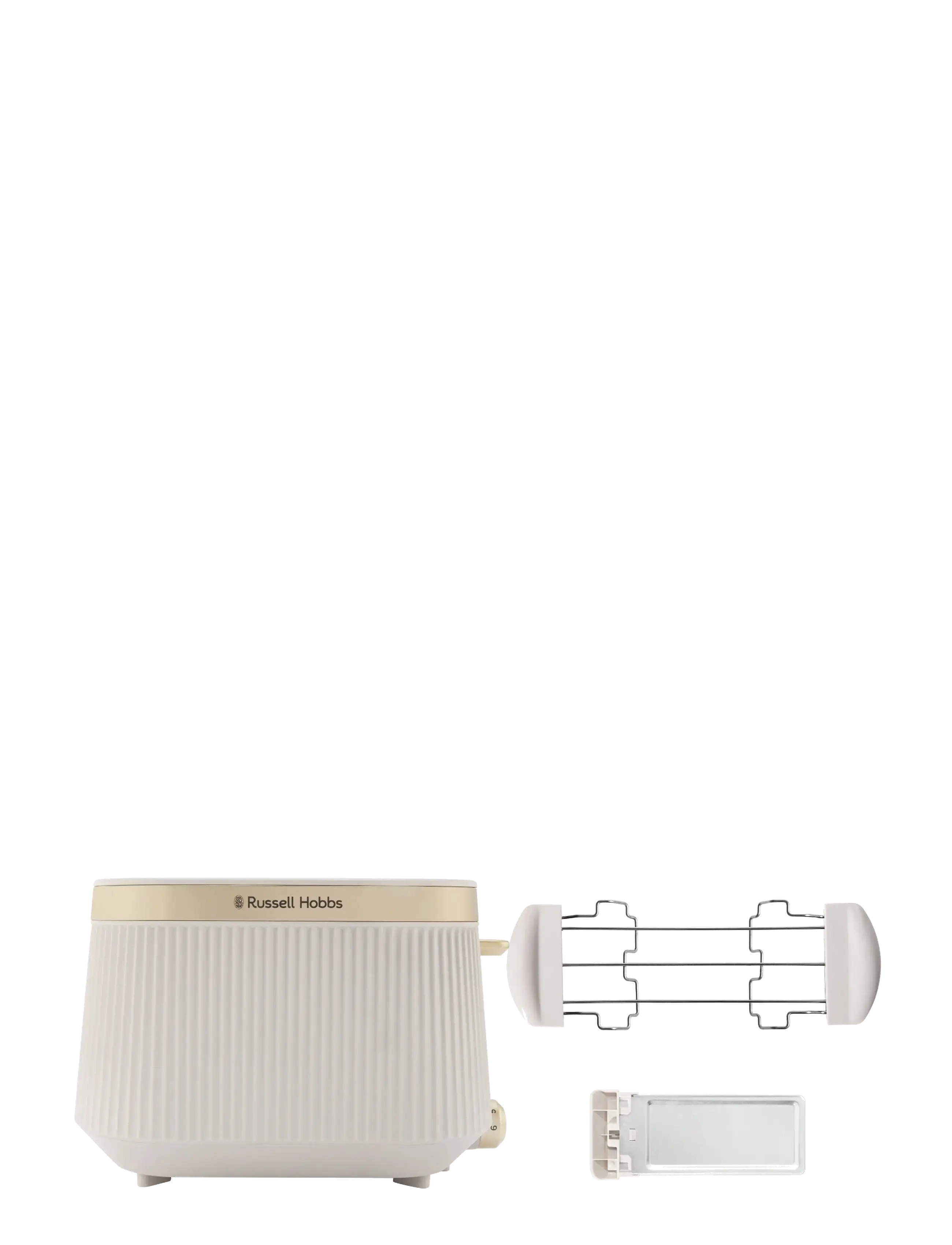 Russell Hobbs - RH Brontë 2S Toaster Stone - brödrostar - stone - 2