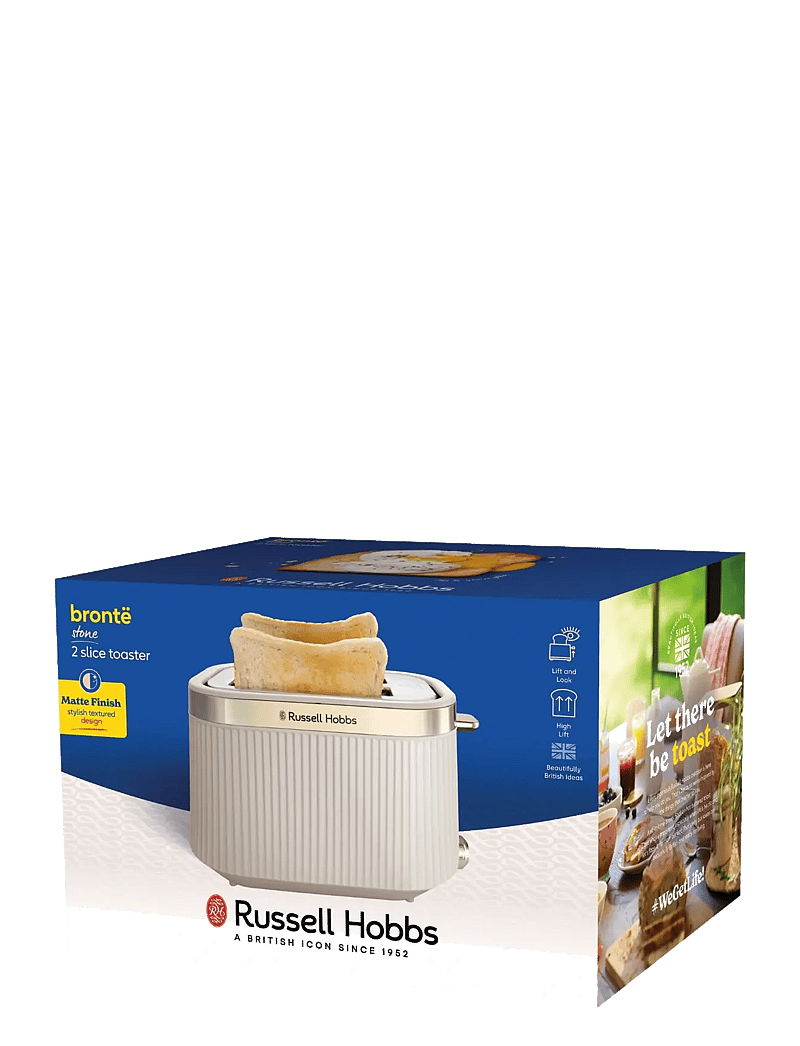 Russell Hobbs - RH Brontë 2S Toaster Stone - rösterid - stone - 3