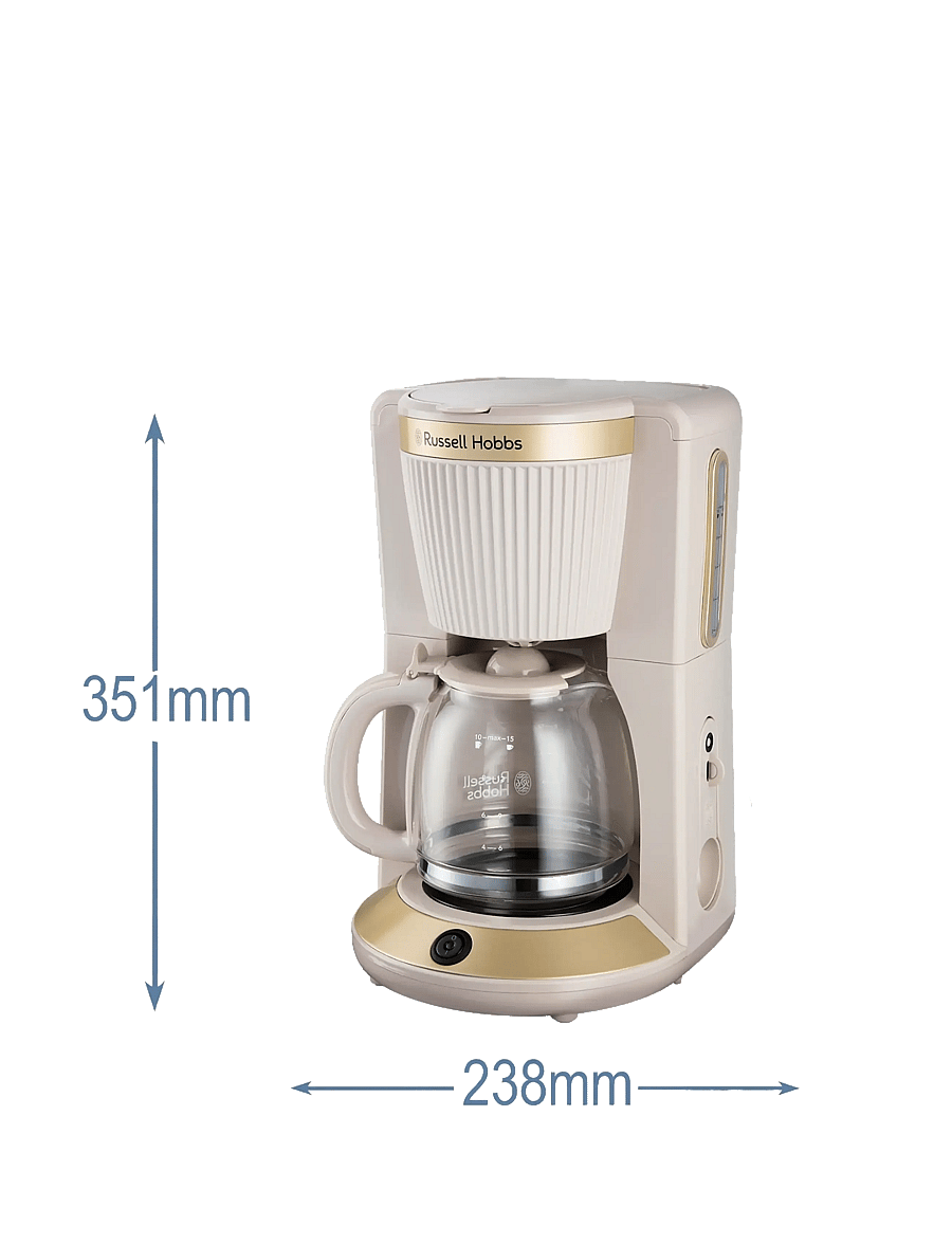 Russell Hobbs - RH Brontë Coffee Maker Stone - nach preis einkaufen - stone - 2