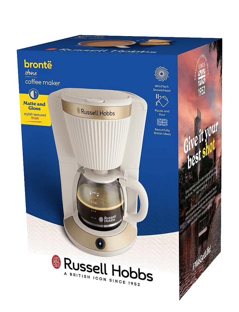 Russell Hobbs - RH Brontë Coffee Maker Stone - osta hinna alusel - stone - 3