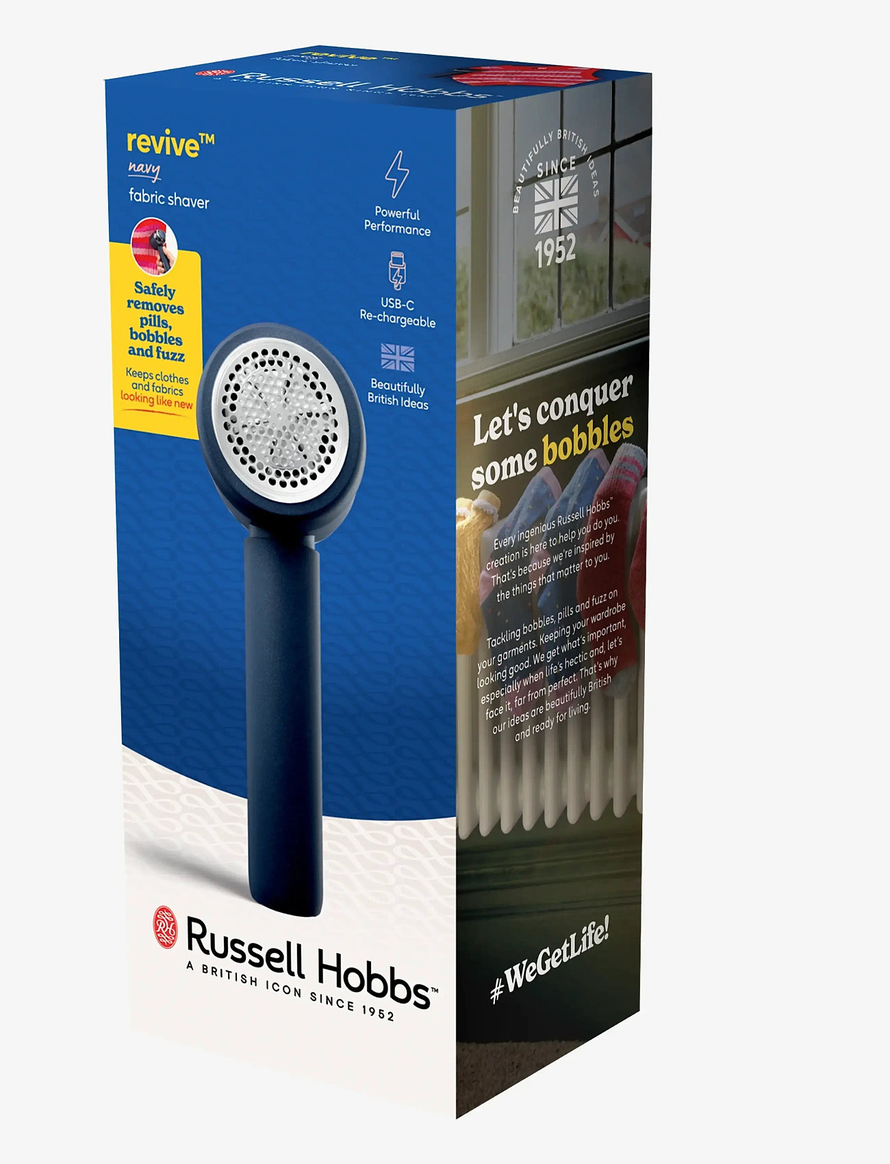 Russell Hobbs - Revive Fabric Shaver - wäsche - navy blue - 3