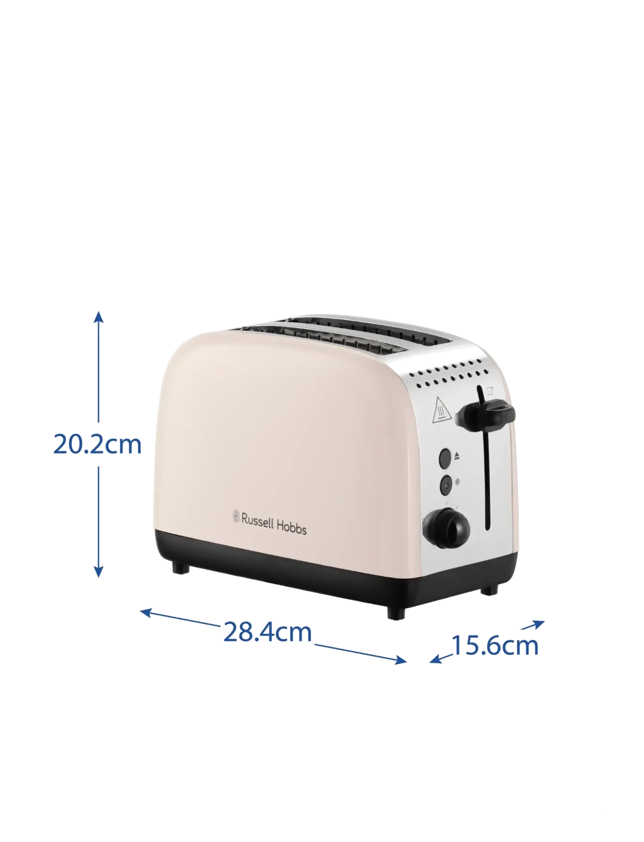 Russell Hobbs - RH Colours Plus Jasmine 2S Toas - brødrister - jasmine - 2